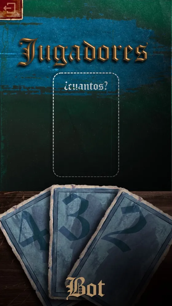 Captura: Elección de dificultad de bots