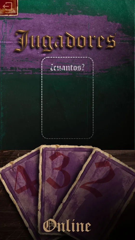 Captura: Selección de modo online